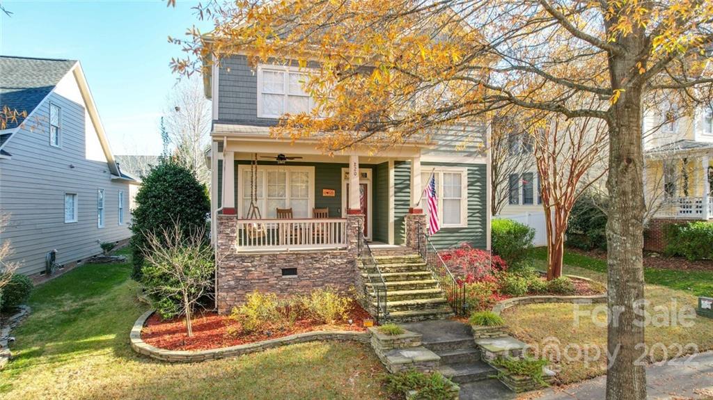 220 Mills Lane Fort Mill, SC 29708 - Photo 41 of 42 a front view of a house with yard