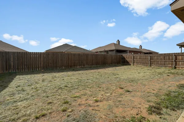 a backyard of a house