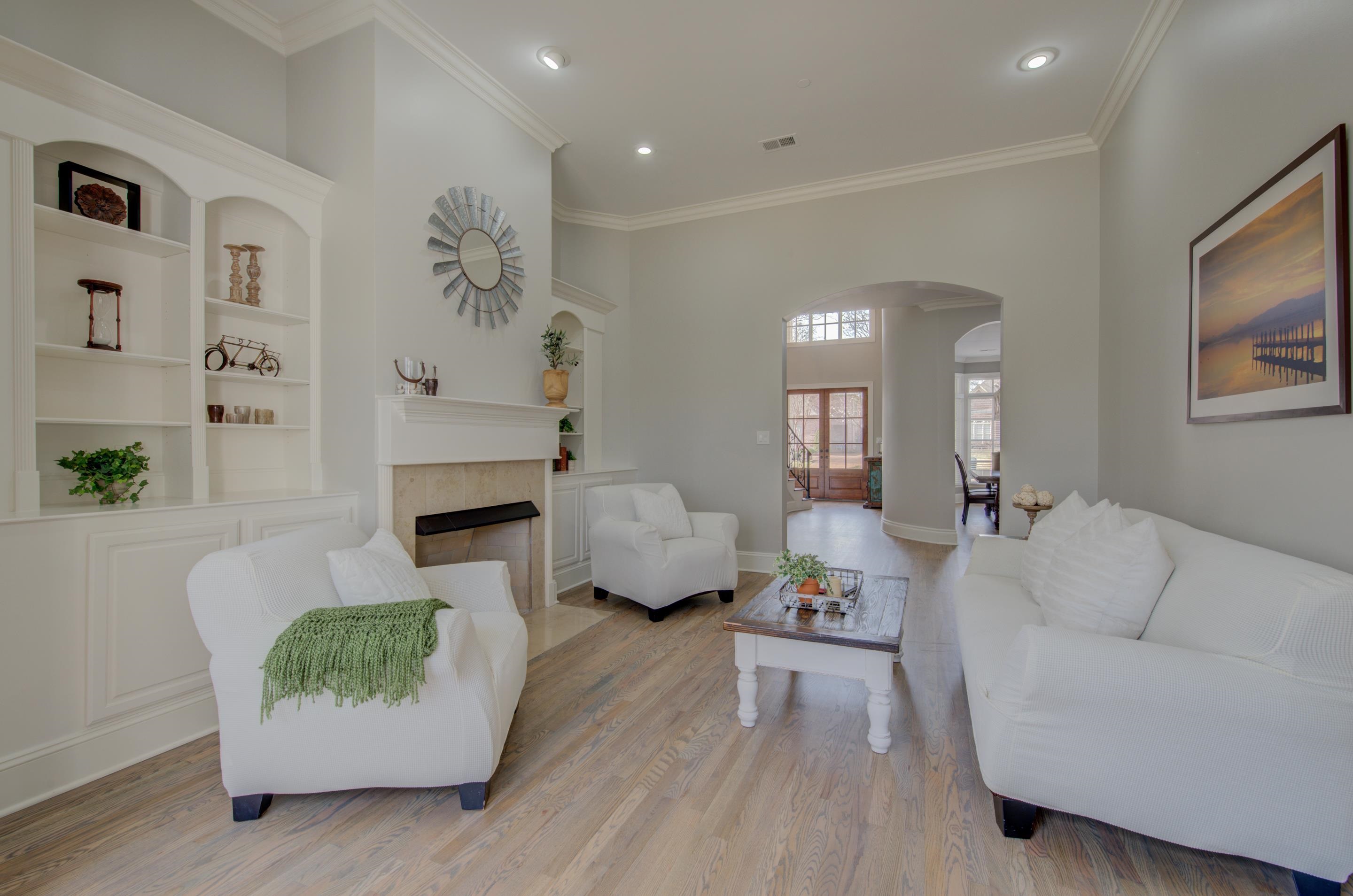 3474 Brooke Edge Lane Collierville, TN 38017 - Photo 4 of 25 a living room with furniture and a fireplace