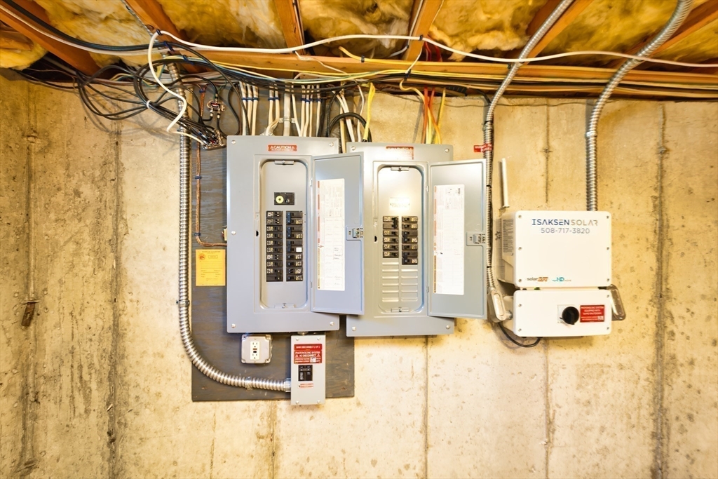52 Pershing Avenue Acushnet, MA 02743 - Photo 21 of 27 a view of a bathroom with a shower and a mirror
