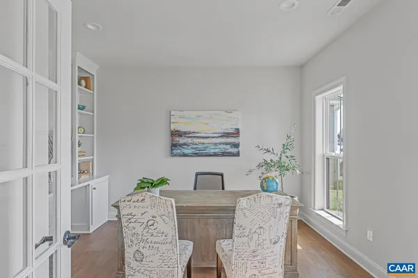 a view of table and chair