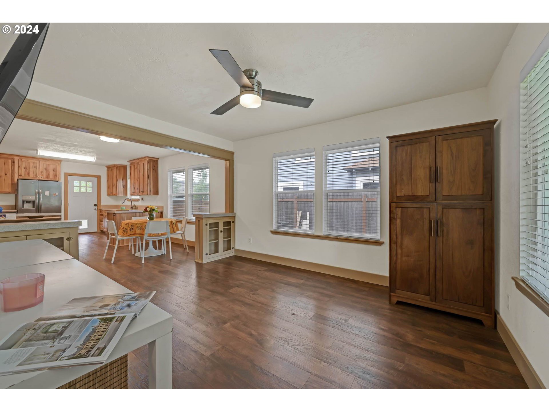830 G Street Springfield, OR 97477 - Photo 12 of 38 a living room with furniture and wooden floors