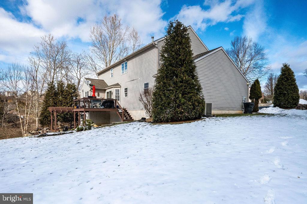 36 Pickwick Place Birdsboro, PA 19508 - Photo 62 of 72 a view of a covered with snow in front of house