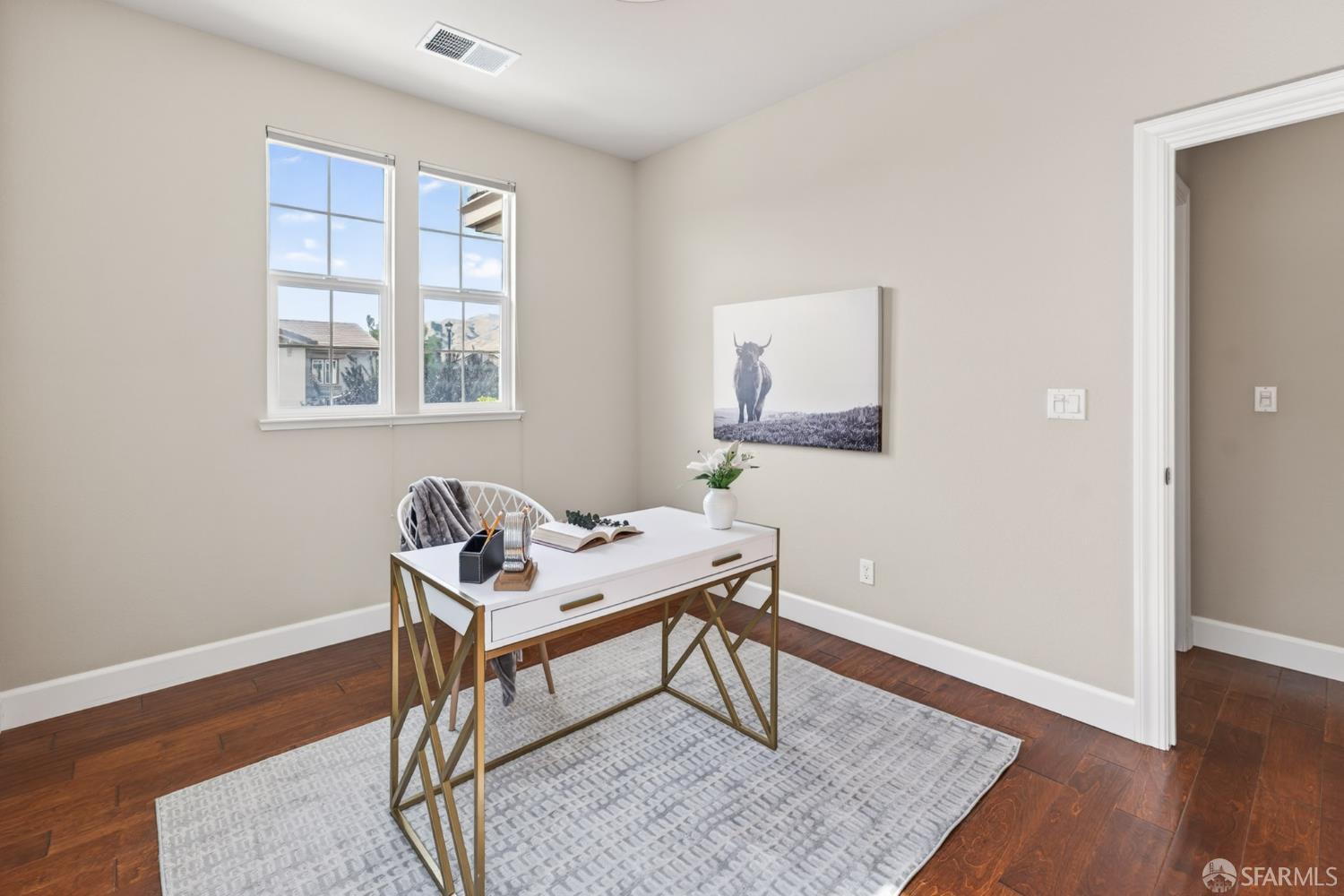 360 Gerald Circle Milpitas, CA 95035 - Photo 26 of 46 a work room with furniture and wooden floor