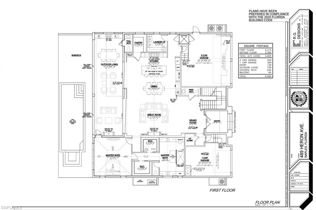 489 Heron Avenue Naples, FL 34108 - Photo 8 of 11 1st Floor Living