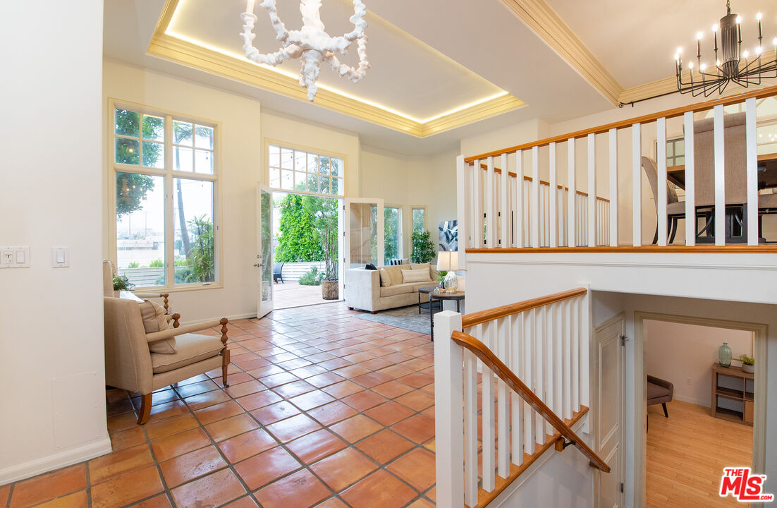 115 Roma Court Marina del Rey, CA 90292 - Photo 18 of 59 a view of an entryway wooden floor and a livingroom
