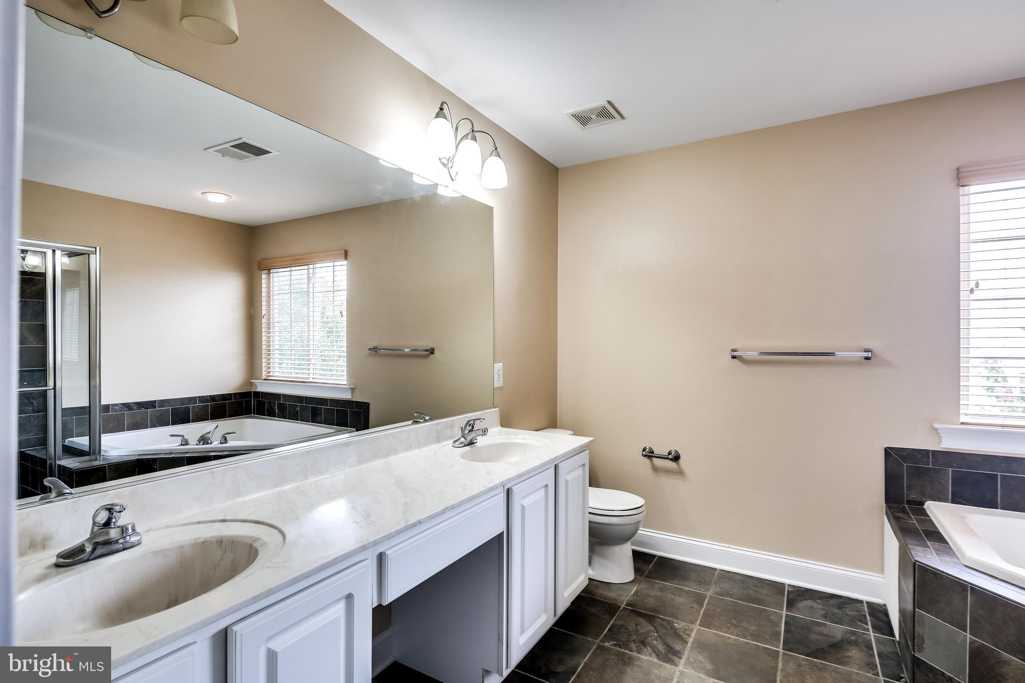 8068 Four Quarter Road Ellicott City, MD 21043 - Photo 22 of 42 Primary bath with dual sinks