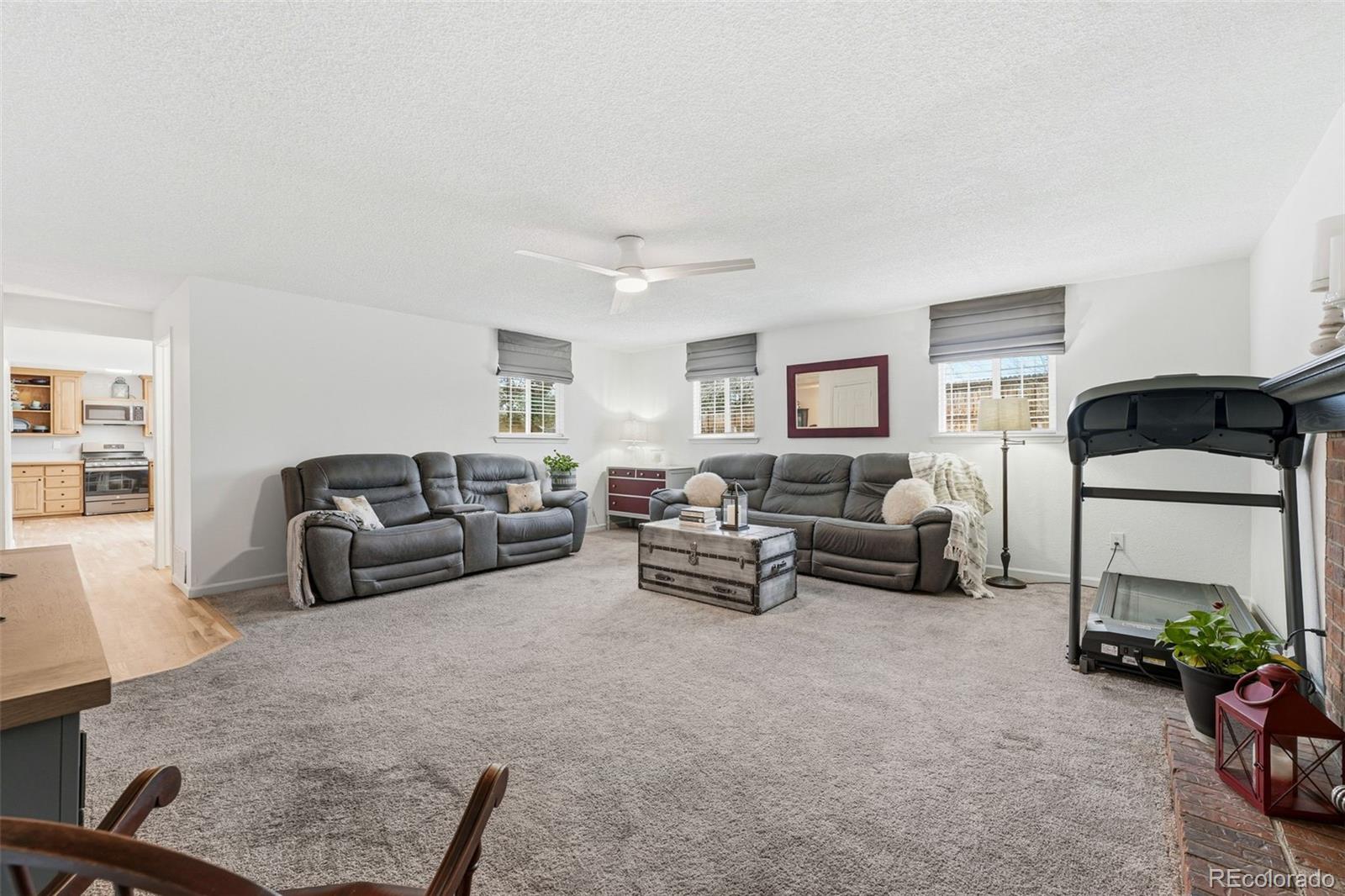 4993 East 111th Place Thornton, CO 80233 - Photo 11 of 50 a living room with furniture and a couch