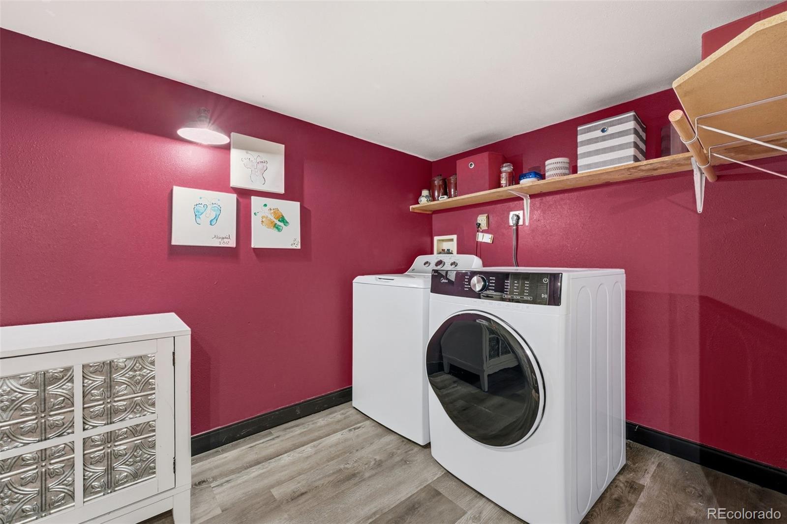 4993 East 111th Place Thornton, CO 80233 - Photo 36 of 50 a utility room with dryer and washer
