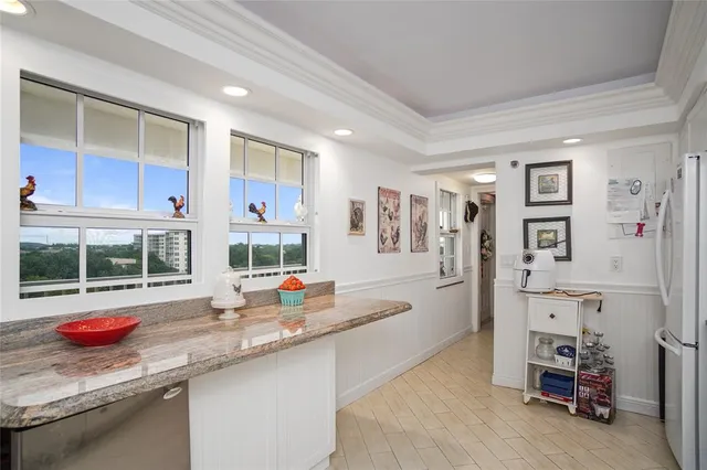 a very nice looking room with a large window