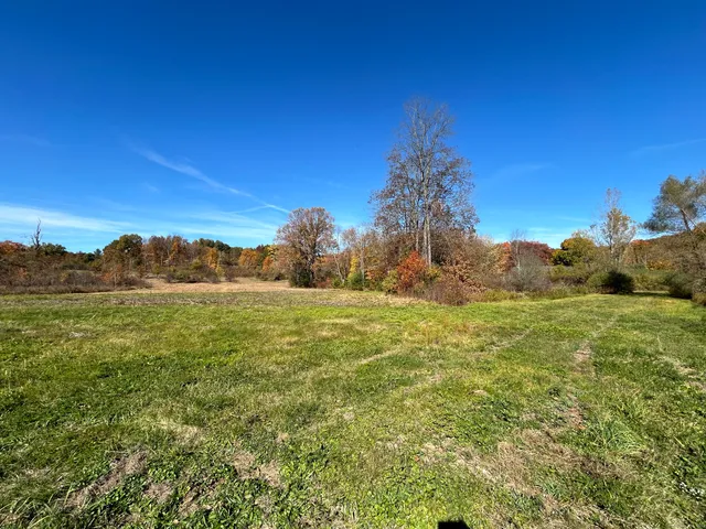 a view of an outdoor space and a yard