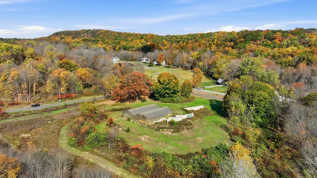 a view of outdoor space and mountain view