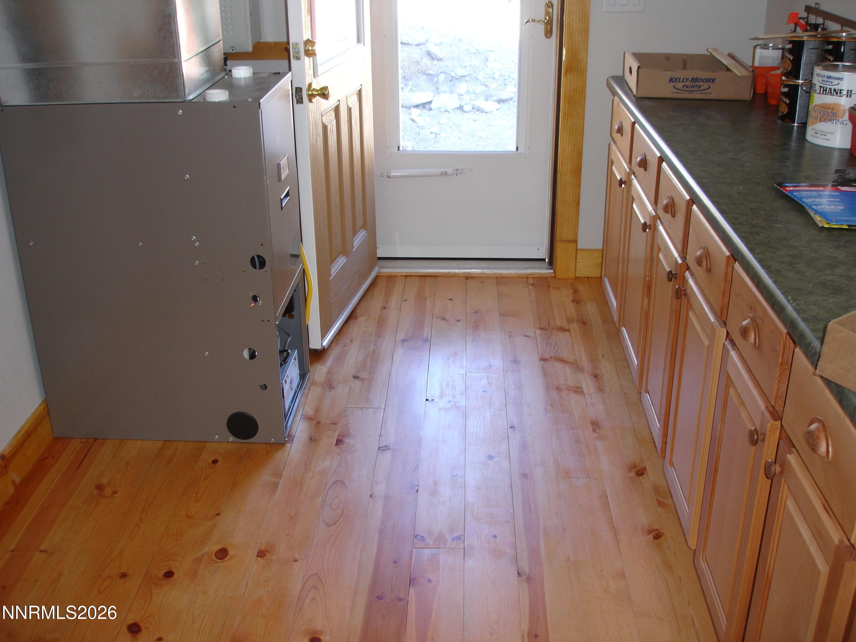 15 Wine Glass Way Kingston, NV 89310 - Photo 29 of 59 a view of balcony and wooden floor