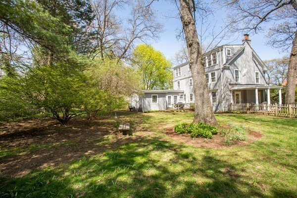 20 Boulder Road Wellesley, MA 02481 - Photo 13 of 18 a view of an house with backyard and trees