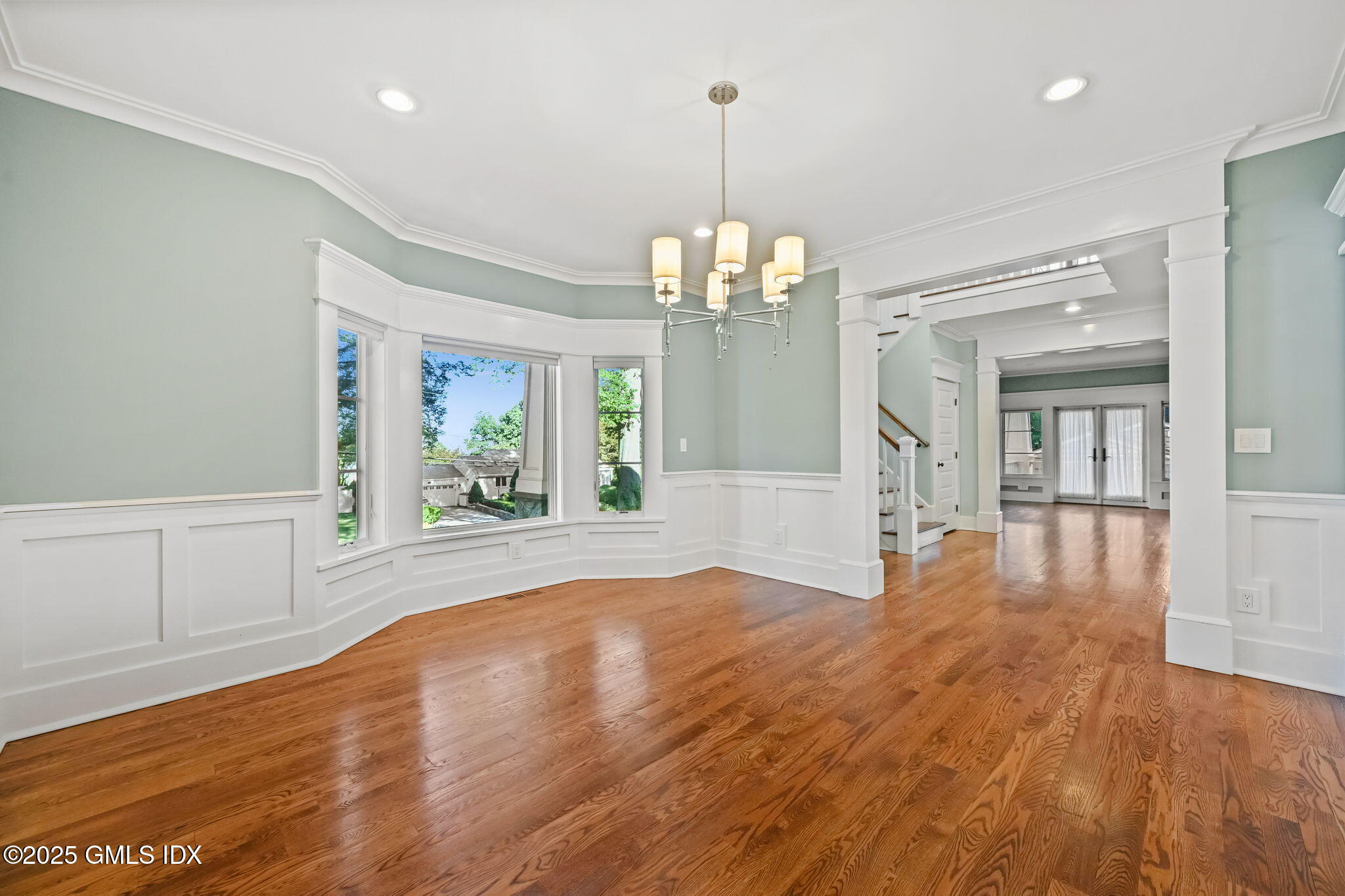 12 Old Wagon Road Old Greenwich, CT 06870 - Photo 18 of 57 a view of livingroom with hardwood floor and window