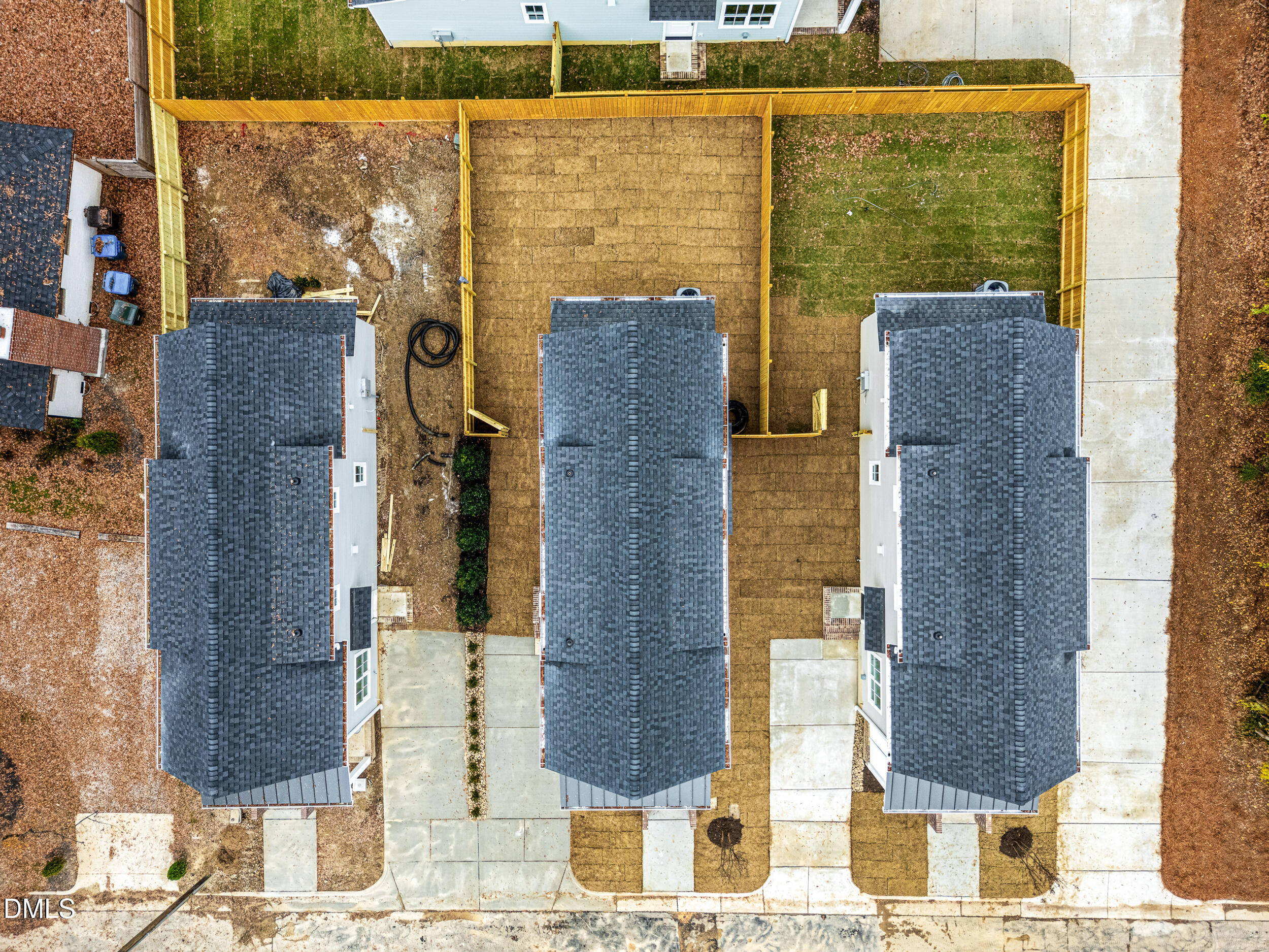 404 Chamberlin Avenue, Unit B Durham, NC 27704 - Photo 28 of 31 a aerial view of residential houses with outdoor space