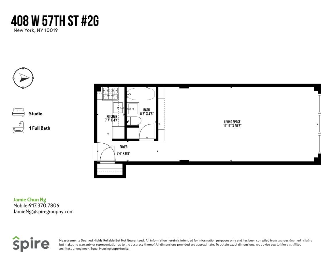 Undisclosed Address Manhattan, NY 10019 - Photo 19 of 20 a picture of a bench in front of a microwave
