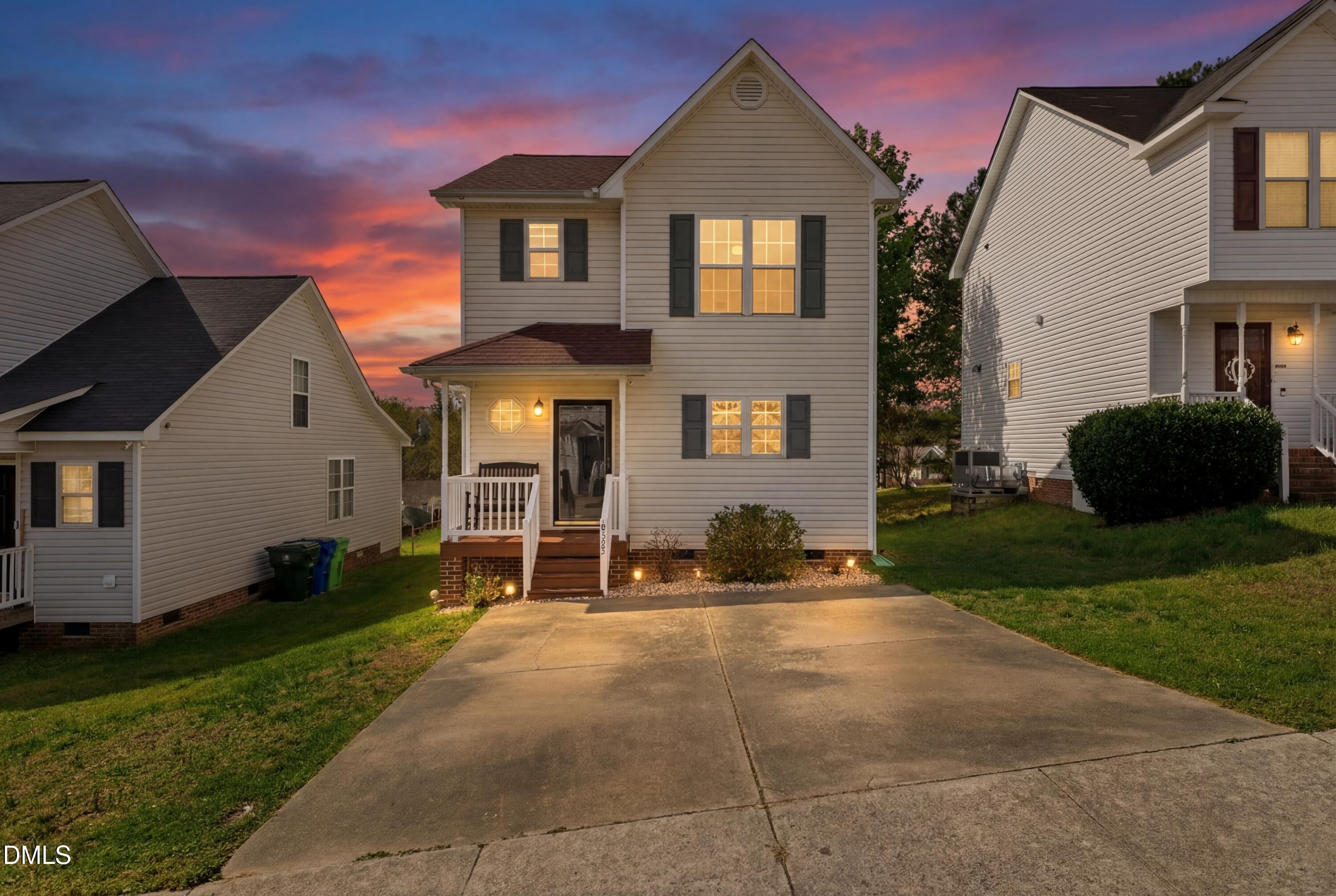 4729 Windbreak Lane Raleigh, NC 27616 - Photo 1 of 28 Twilight