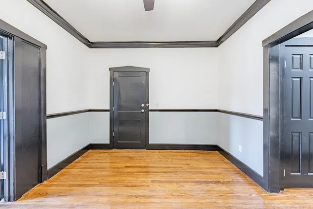 a view of empty room