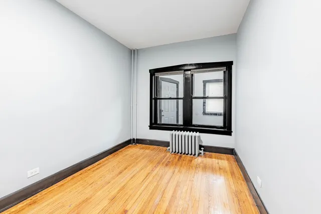 a view of wooden floor in a room
