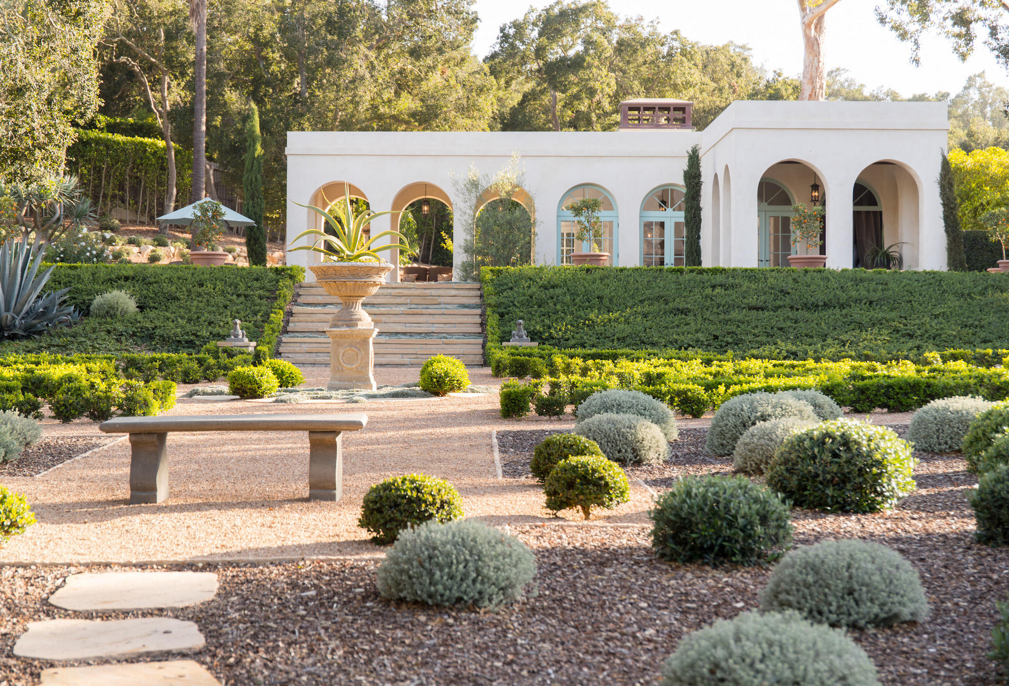 1041 Mission Ridge Road Santa Barbara, CA 93103 - Photo 25 of 31 Formal gardens