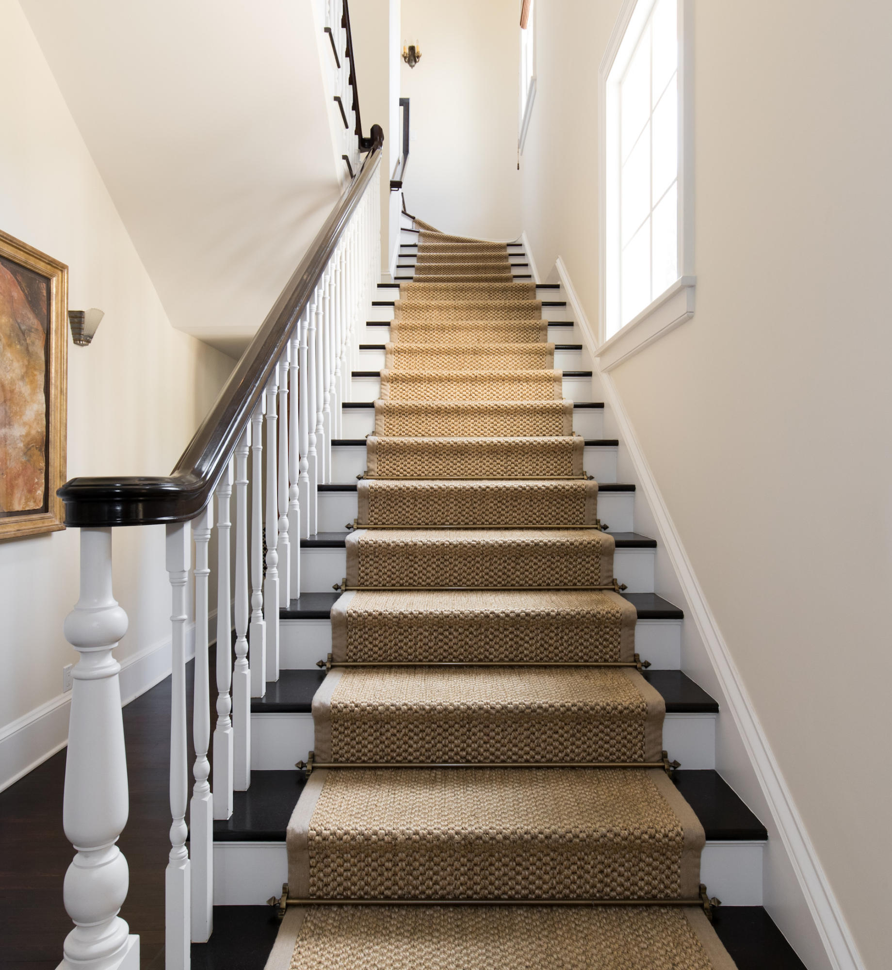 1041 Mission Ridge Road Santa Barbara, CA 93103 - Photo 10 of 31 Split stairway leading to bedrooms
