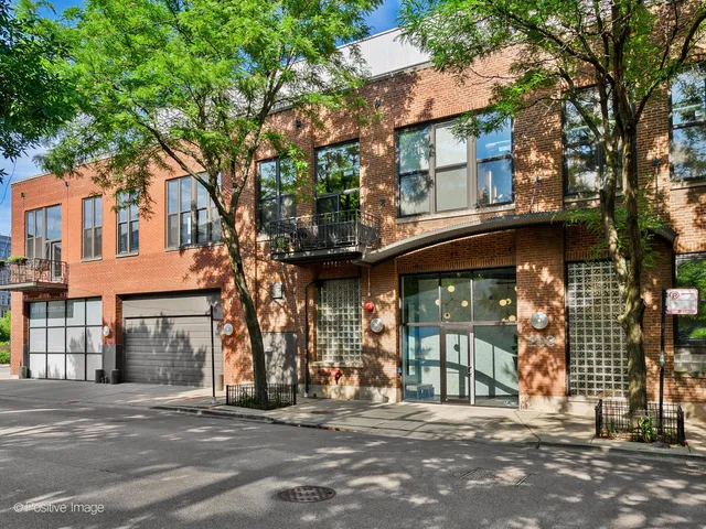 a front view of a building