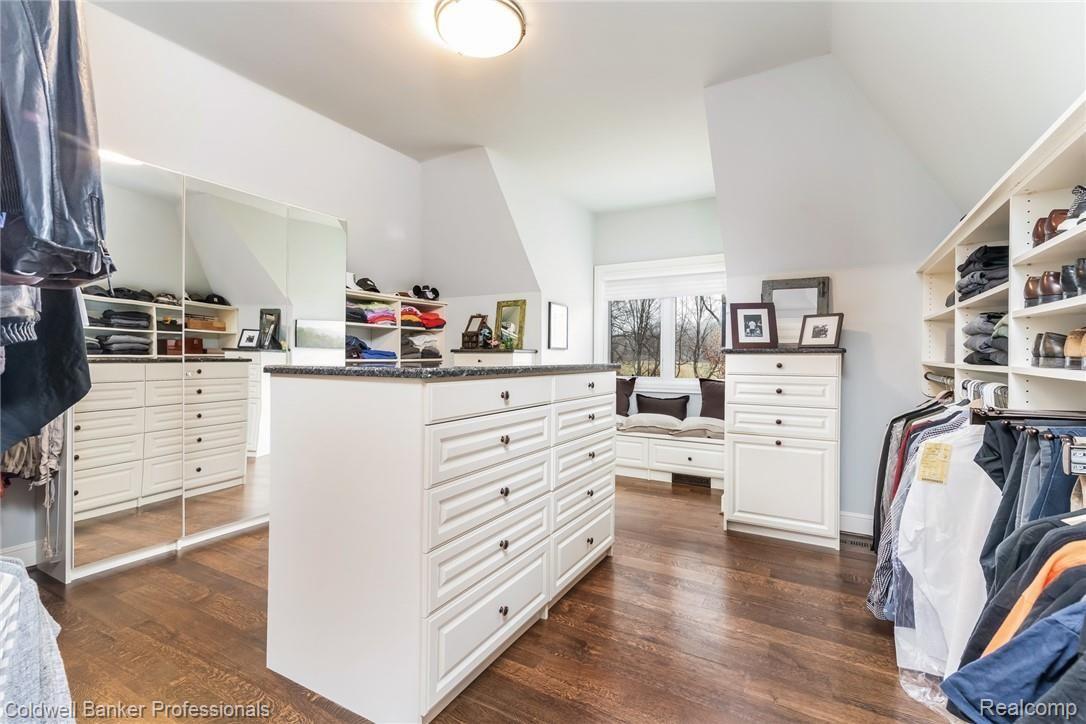 3762 Thatcher Drive Rochester, MI 48309 - Photo 34 of 76 Master walk in closet - a clothes aficionado's dream.