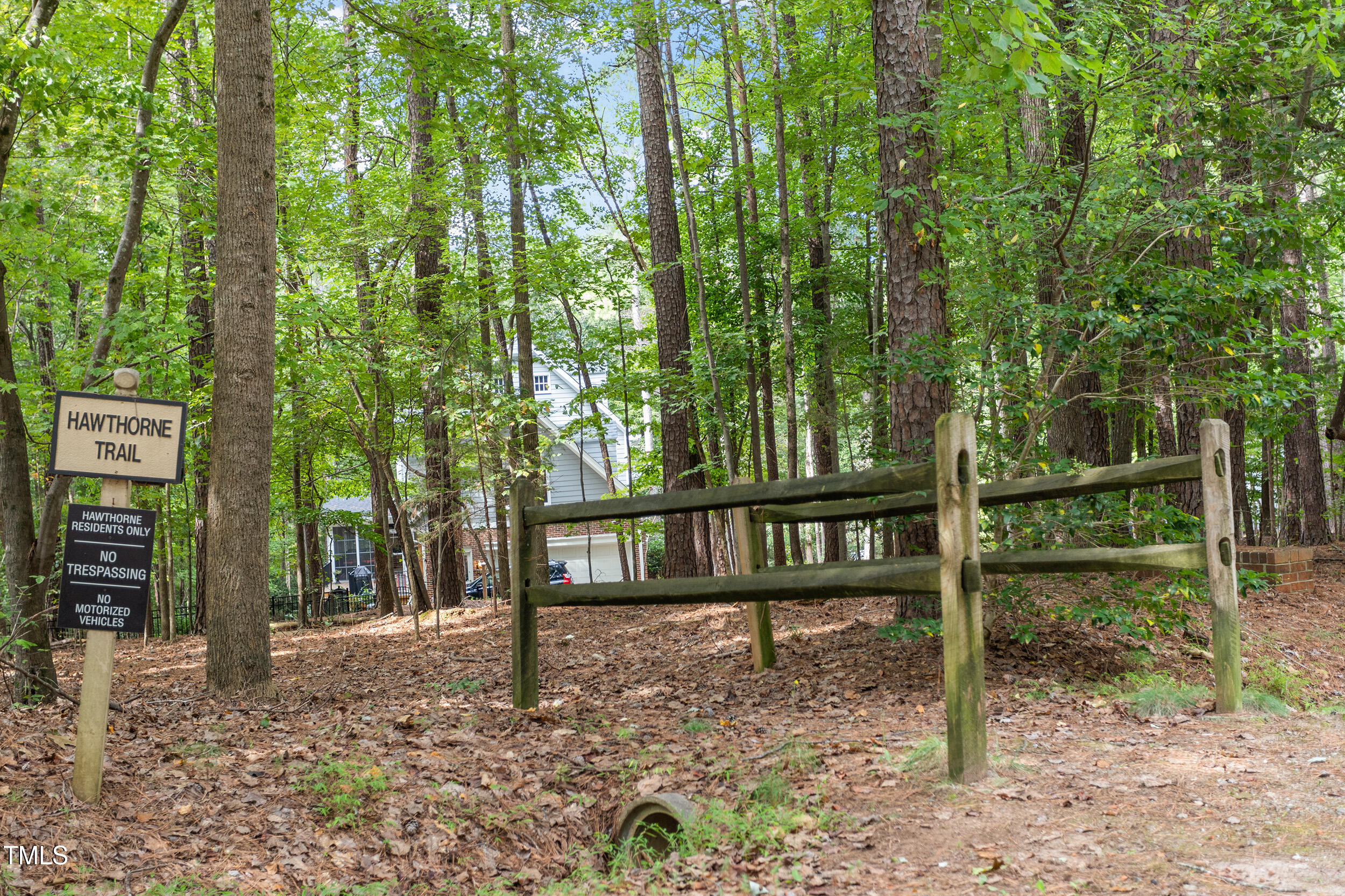 12329 Whartons Way Raleigh, NC 27613 - Photo 50 of 51 Entrance to trails