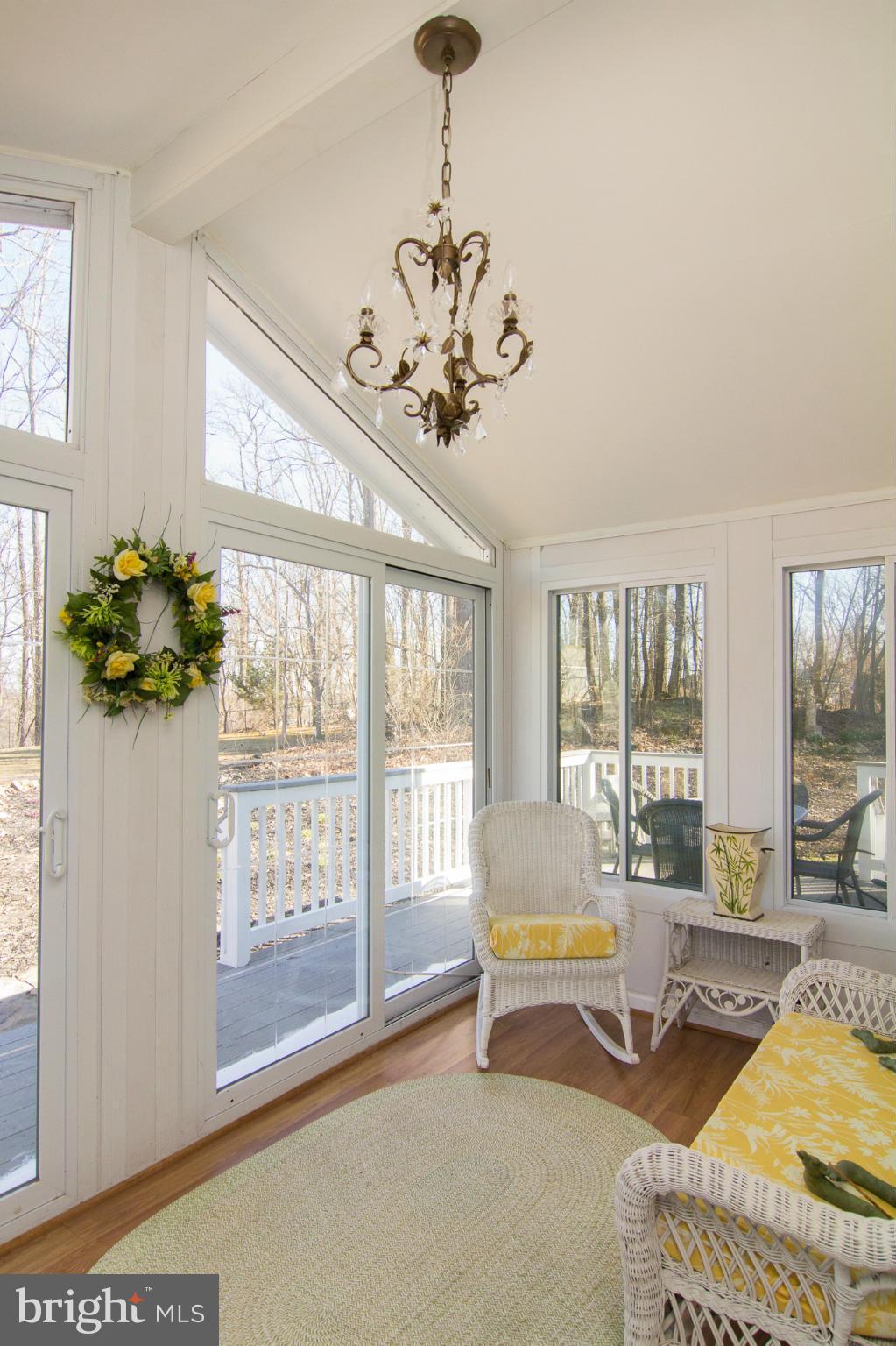 4096 Rinehart Road Westminster, MD 21158 - Photo 15 of 30 Sun Porch has cathedral ceiling