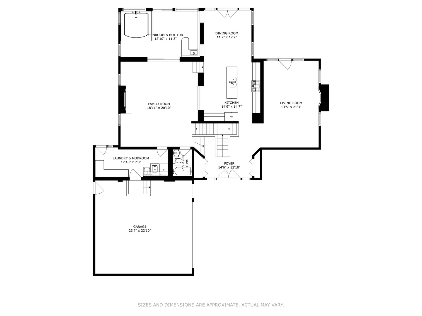6418 Apache Drive Indian Head Park, IL 60525 - Photo 33 of 35 a picture of a floor plan