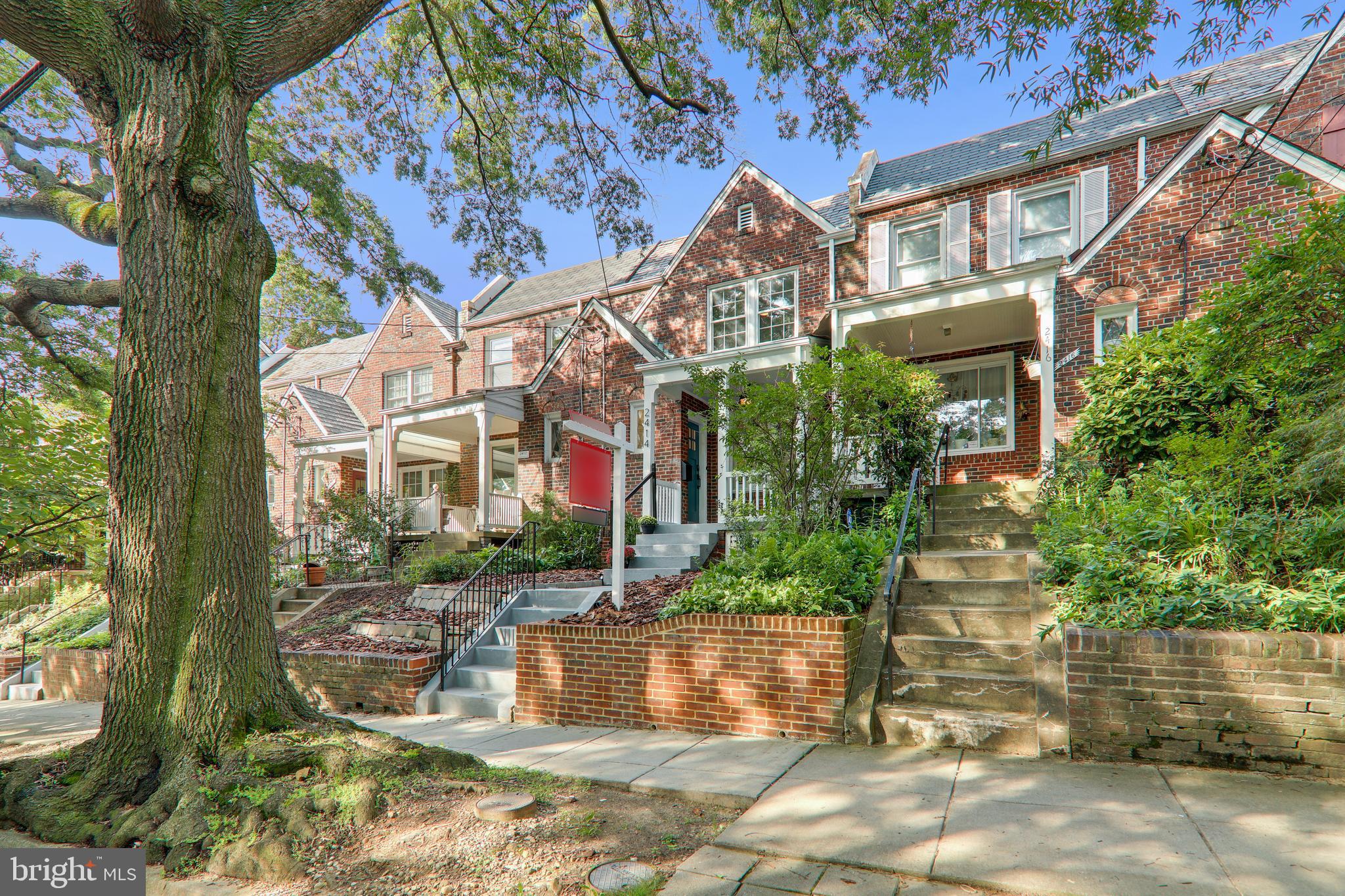 2414 Tunlaw Road Northwest Washington, DC 20007 - Photo 1 of 44 Beautiful renovated Glover Park Townhouse