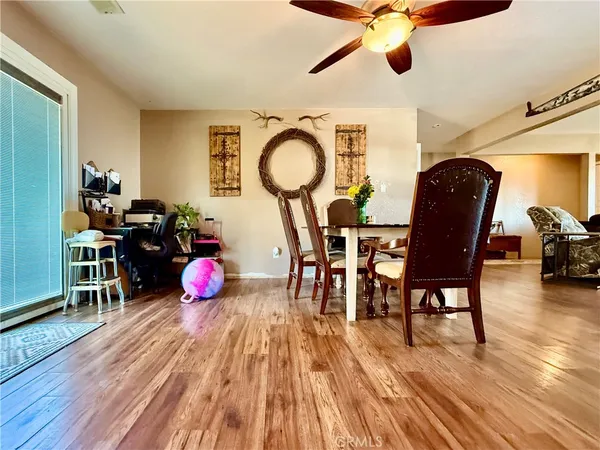 a very nice looking room with a large window