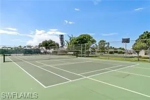 a view of a tennis court