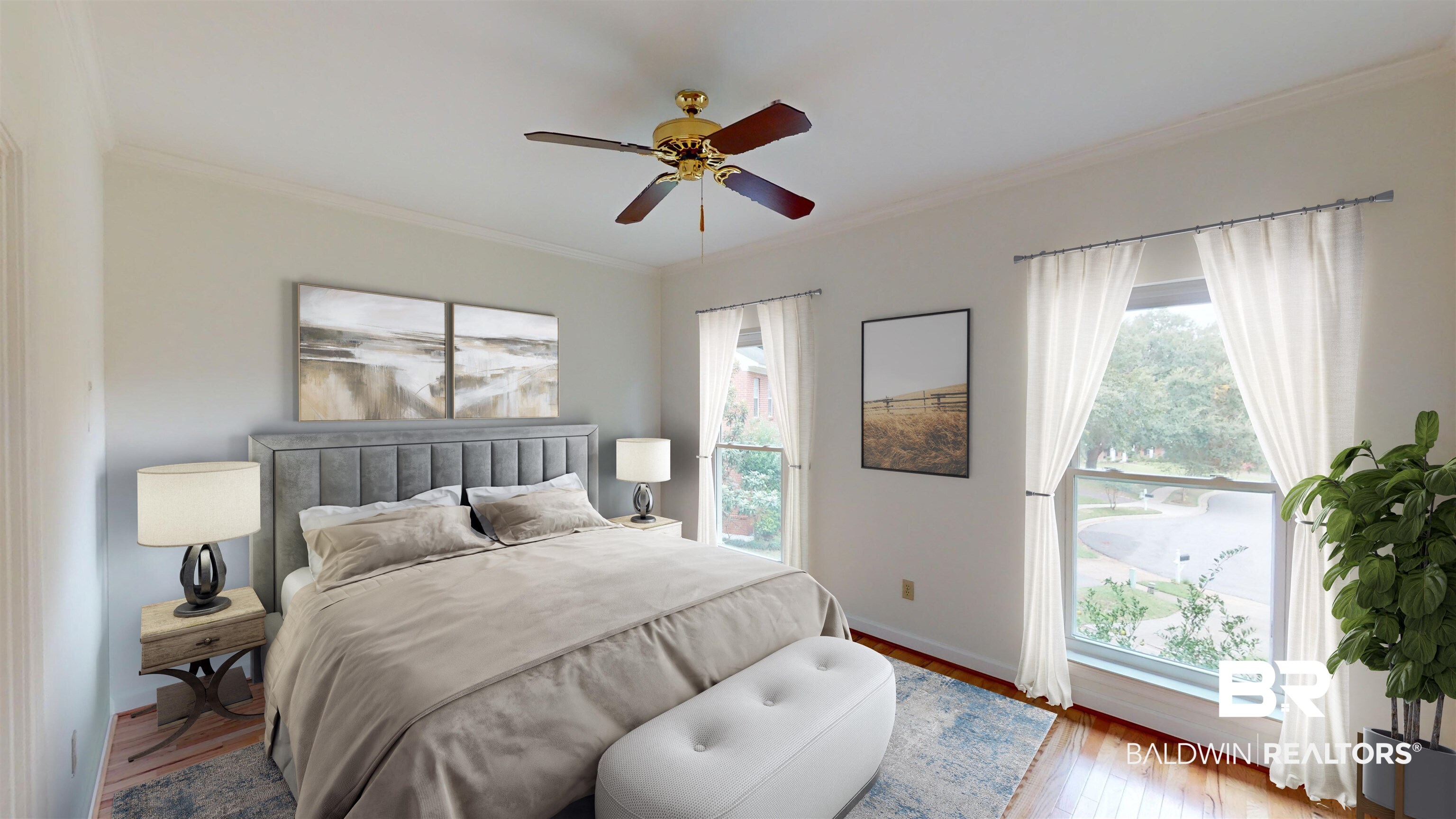5700 North Regency Court Mobile, AL 36609 - Photo 15 of 24 Virtually Staged Third Bedroom