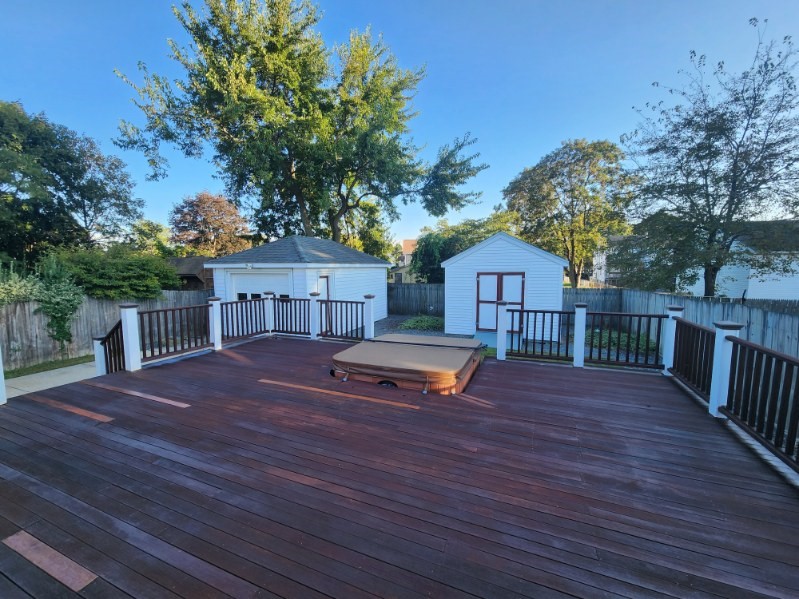 15 Bucklin Street Pawtucket, RI 02861 - Photo 11 of 50 Hot Tub Integrated Into Deck