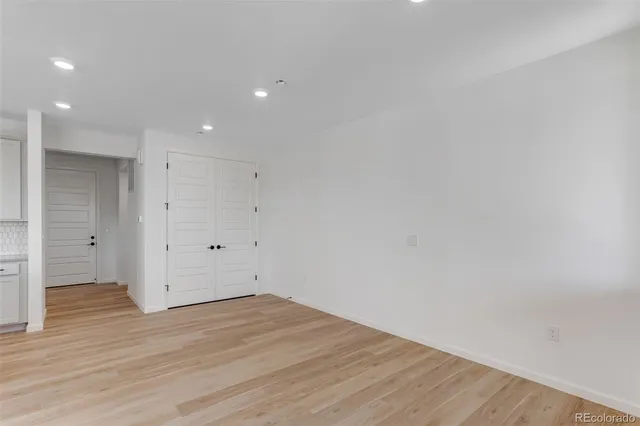 wooden floor in an empty room
