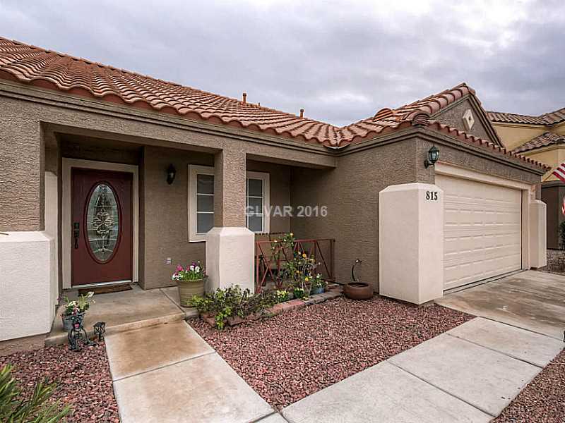 815 Rio Poco Court Henderson, NV 89015 - Photo 2 of 25 Property Photo.