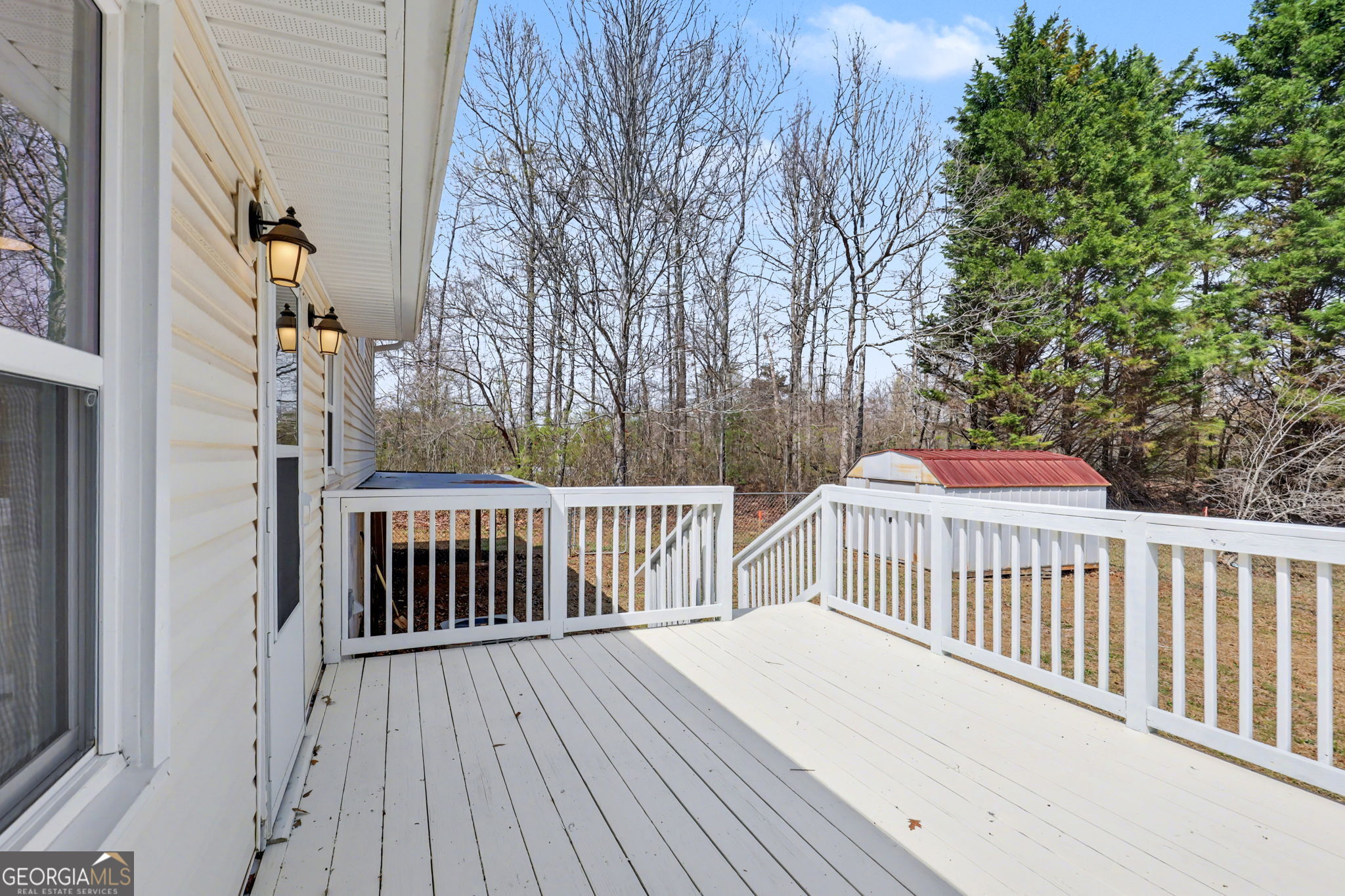 140 Kim Loop Road Demorest, GA 30535 - Photo 10 of 29 a view of a wooden deck