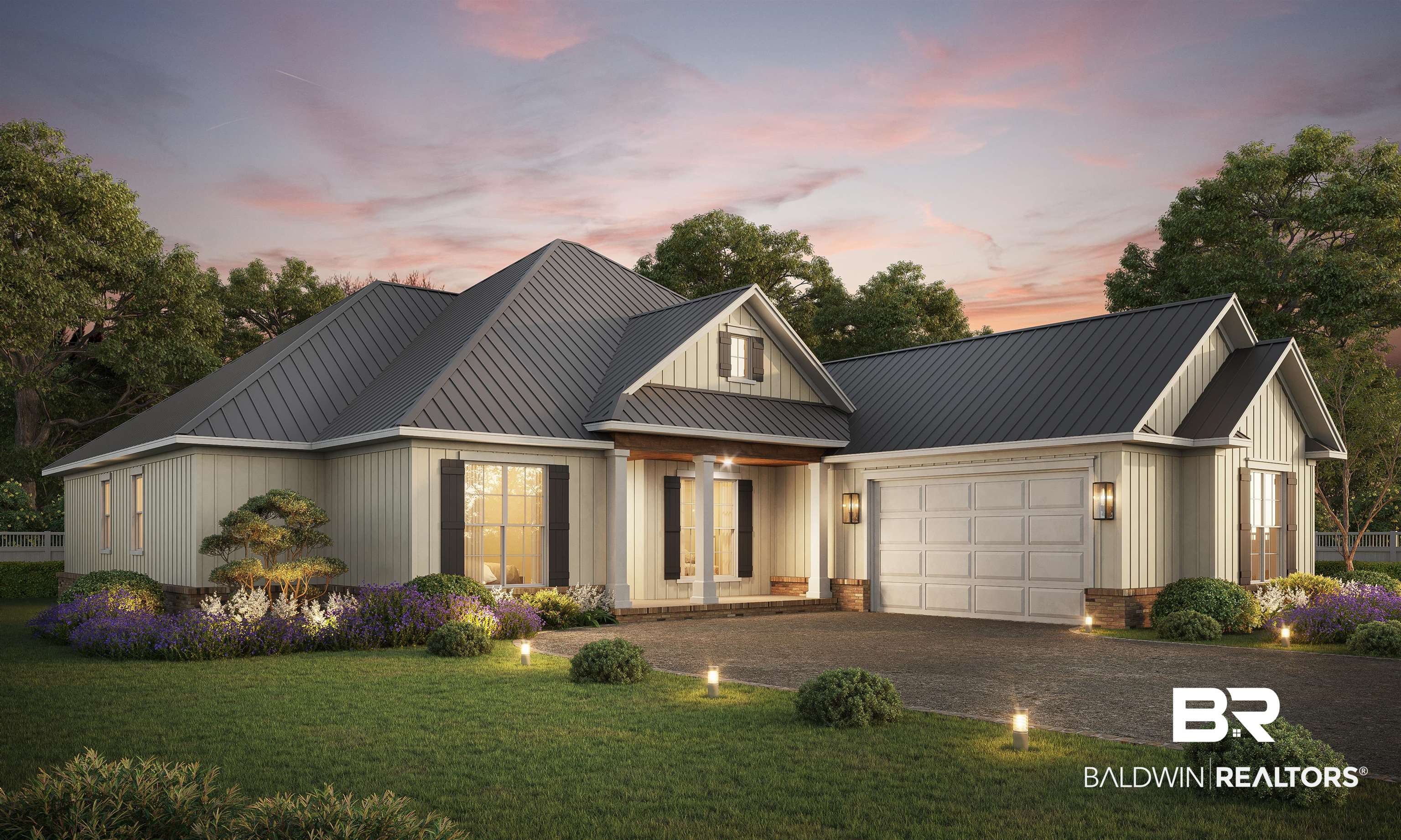 30339 River Road Orange Beach, AL 36561 - Photo 3 of 8 Floorplan and artist’s rendering are a reasonable representation but are subject to change due to site conditions and/or other factors involved in the actual construction.