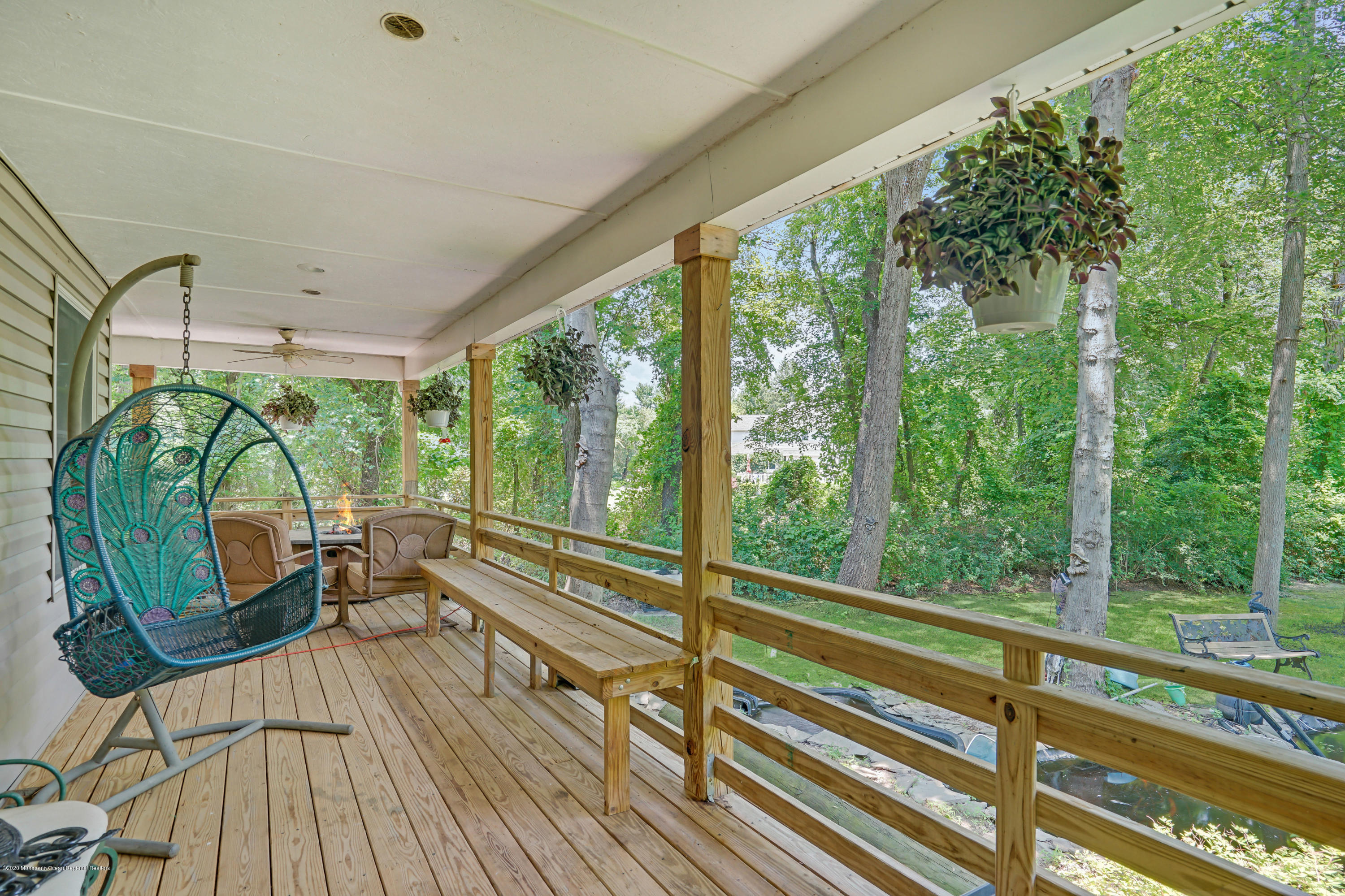 60 Oak Glen Road Howell, NJ 07731 - Photo 46 of 74 a view of a balcony with chairs