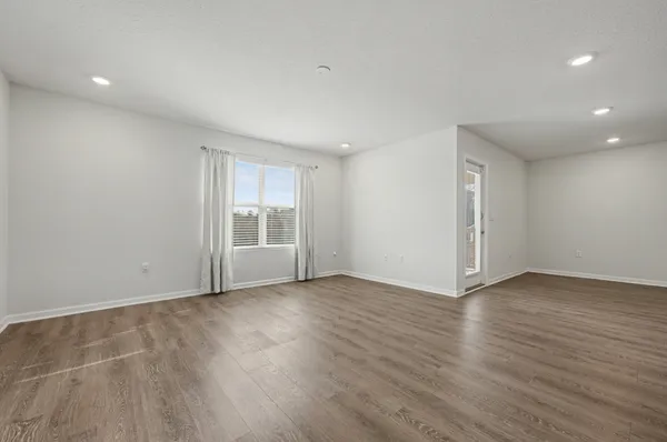 a view of empty room