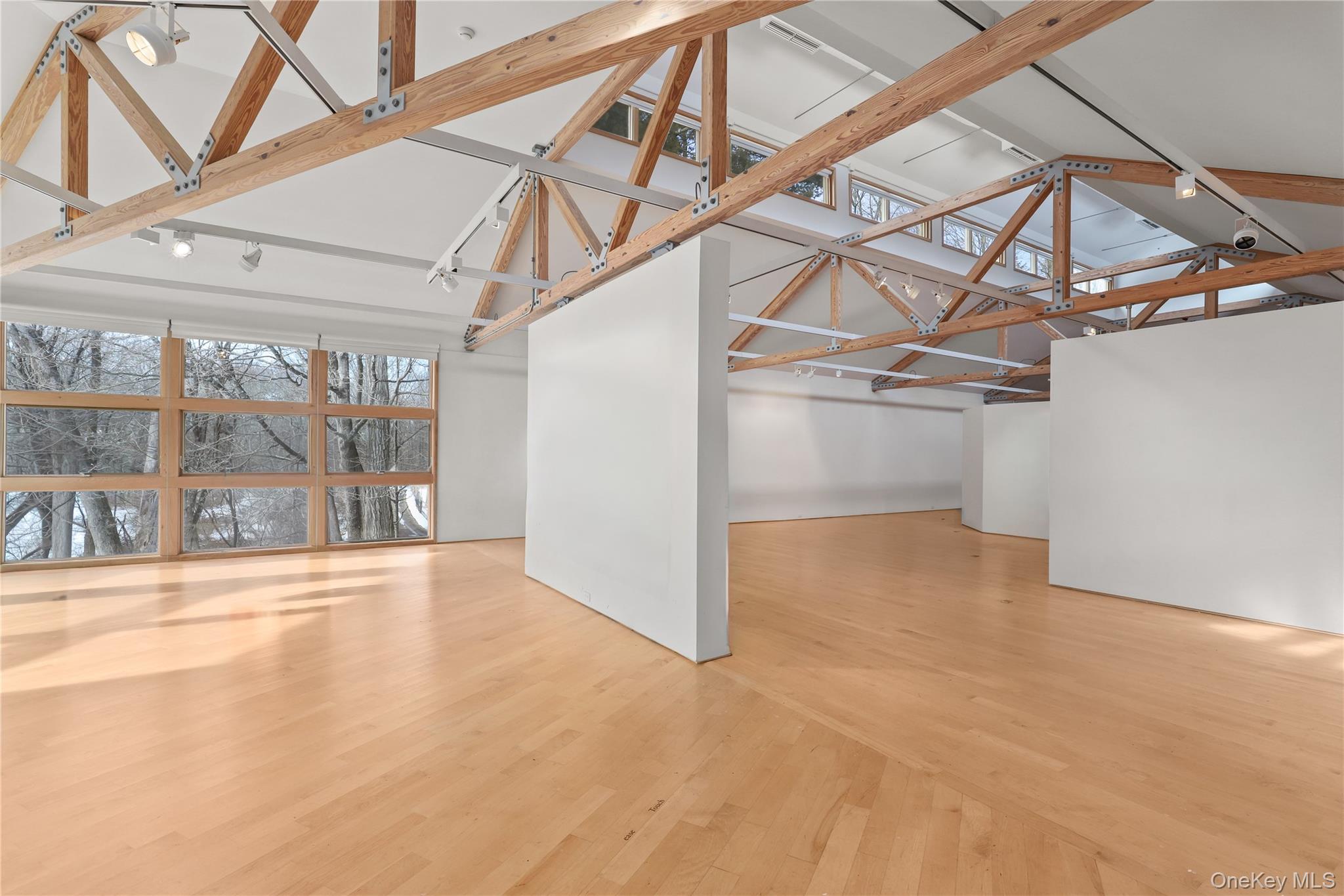 64 Pound Ridge Road Pound Ridge, NY 10576 - Photo 2 of 25 Interior shot of the first floor in the Art Barn.