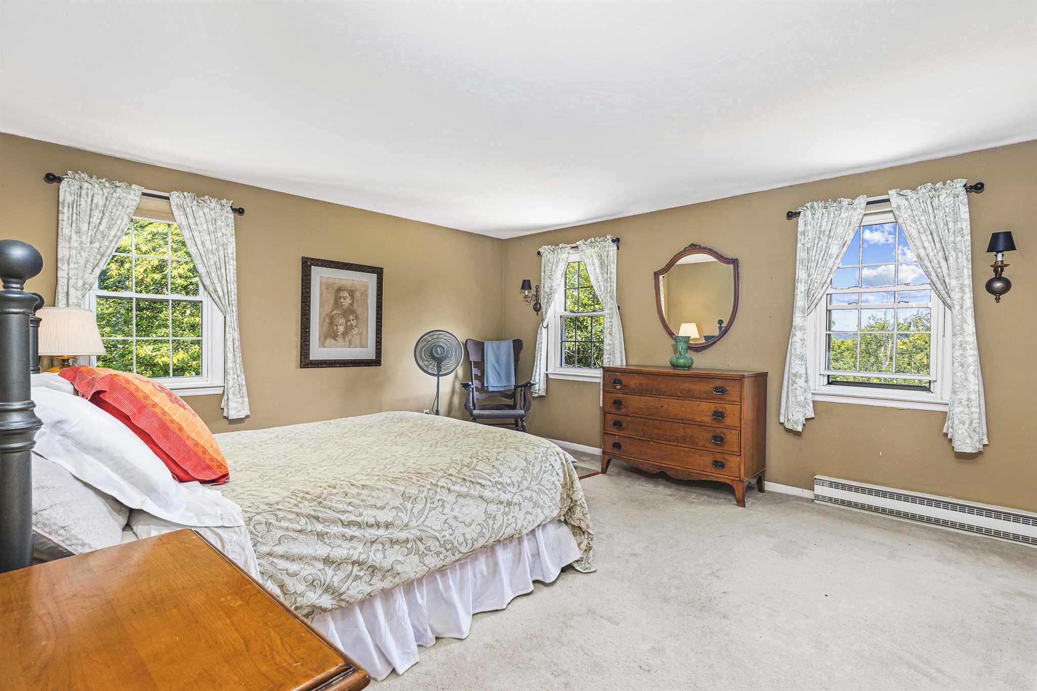 7 Kerr Road Rhinebeck, NY 12572 - Photo 16 of 21 a bedroom with a bed window and dresser