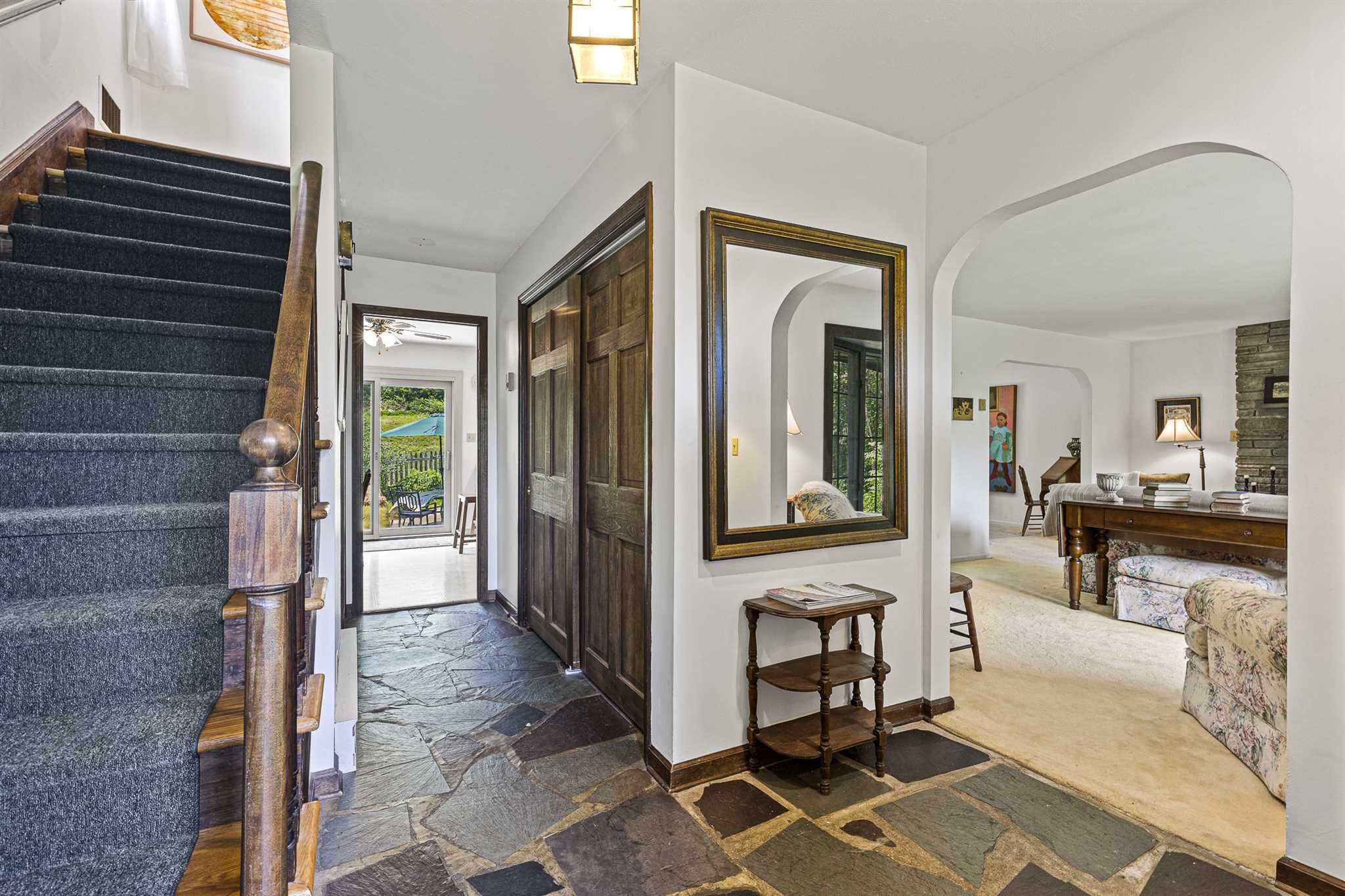 7 Kerr Road Rhinebeck, NY 12572 - Photo 3 of 21 a view of a livingroom with wooden floor and furniture