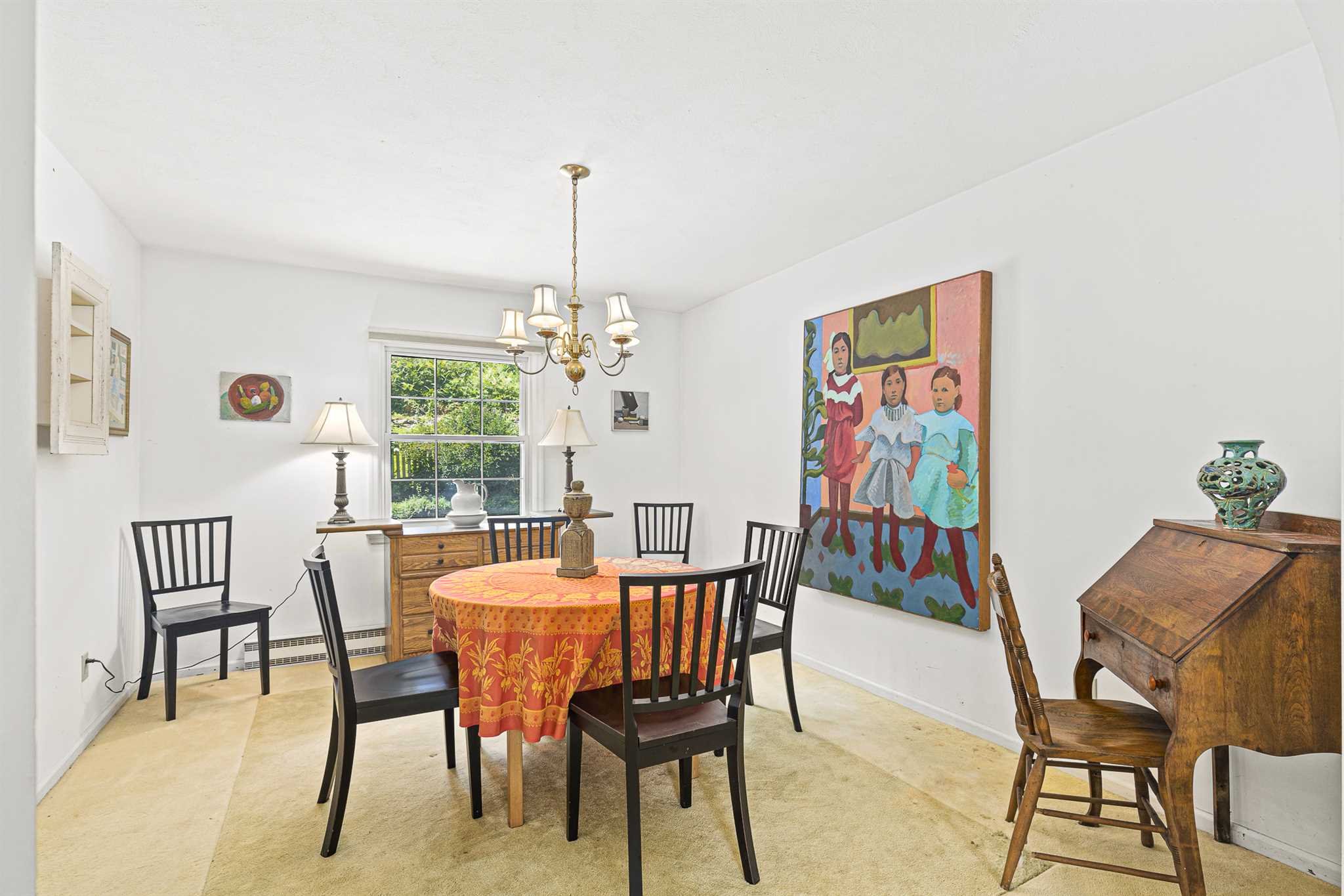 7 Kerr Road Rhinebeck, NY 12572 - Photo 6 of 21 a view of a dining room with furniture window and outside view