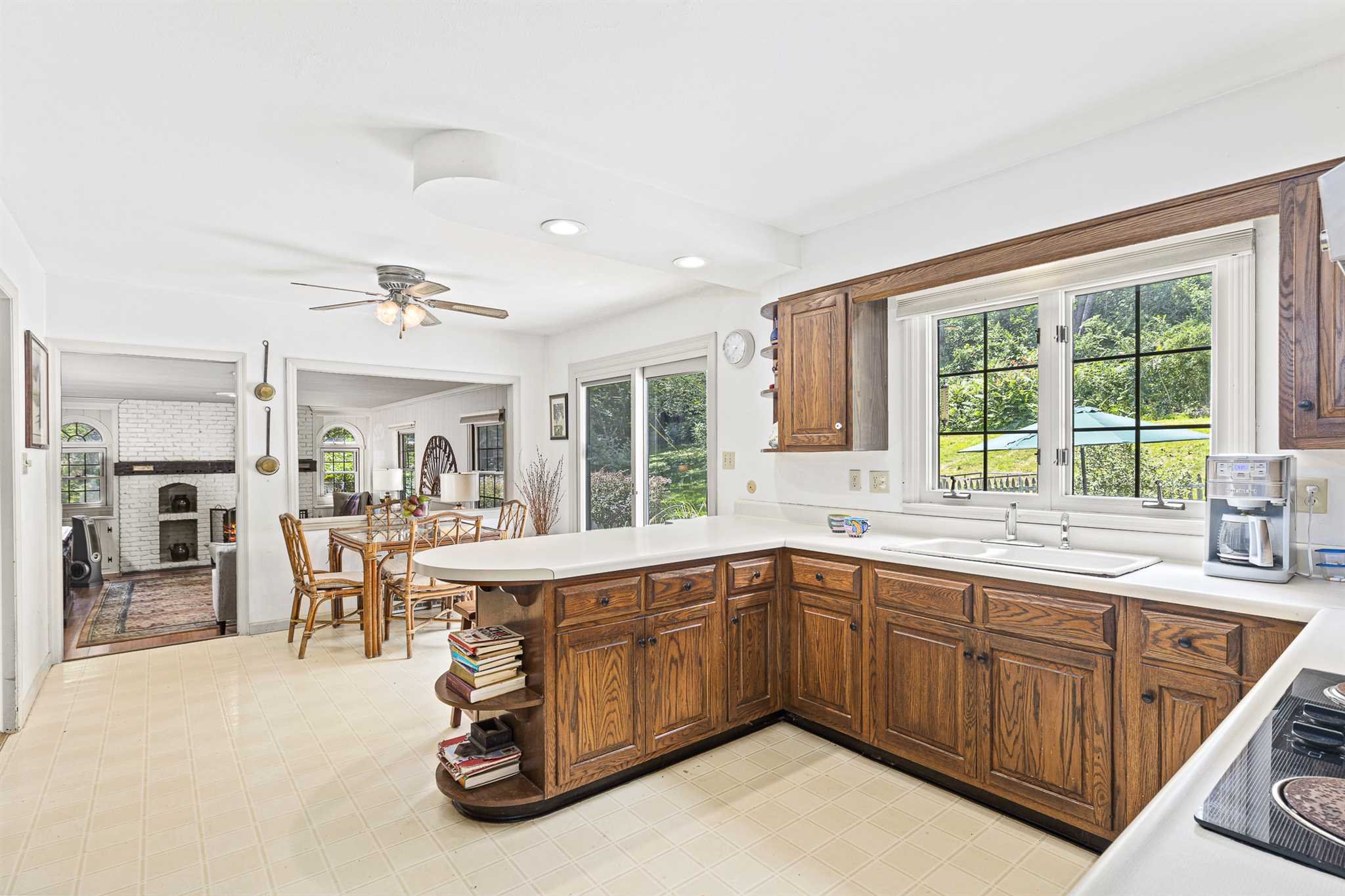7 Kerr Road Rhinebeck, NY 12572 - Photo 7 of 21 a kitchen with a sink and chairs