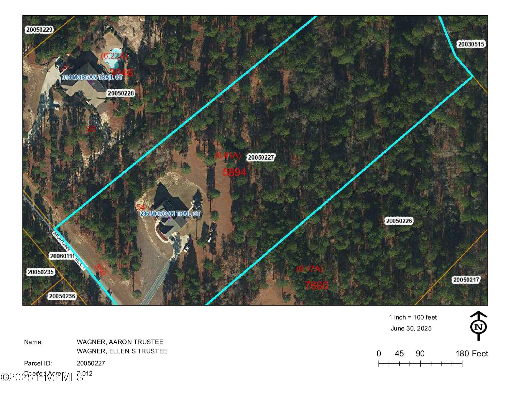 286 Morgan Trail Court West End, NC 27376 - Photo 38 of 66 Aerial