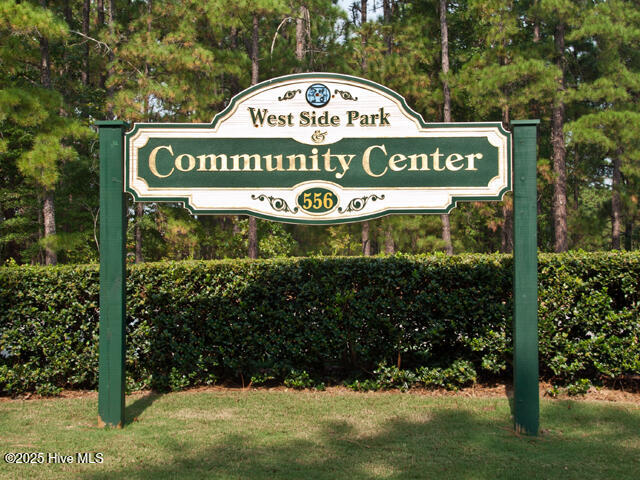 286 Morgan Trail Court West End, NC 27376 - Photo 55 of 66 West side park Community Center sign