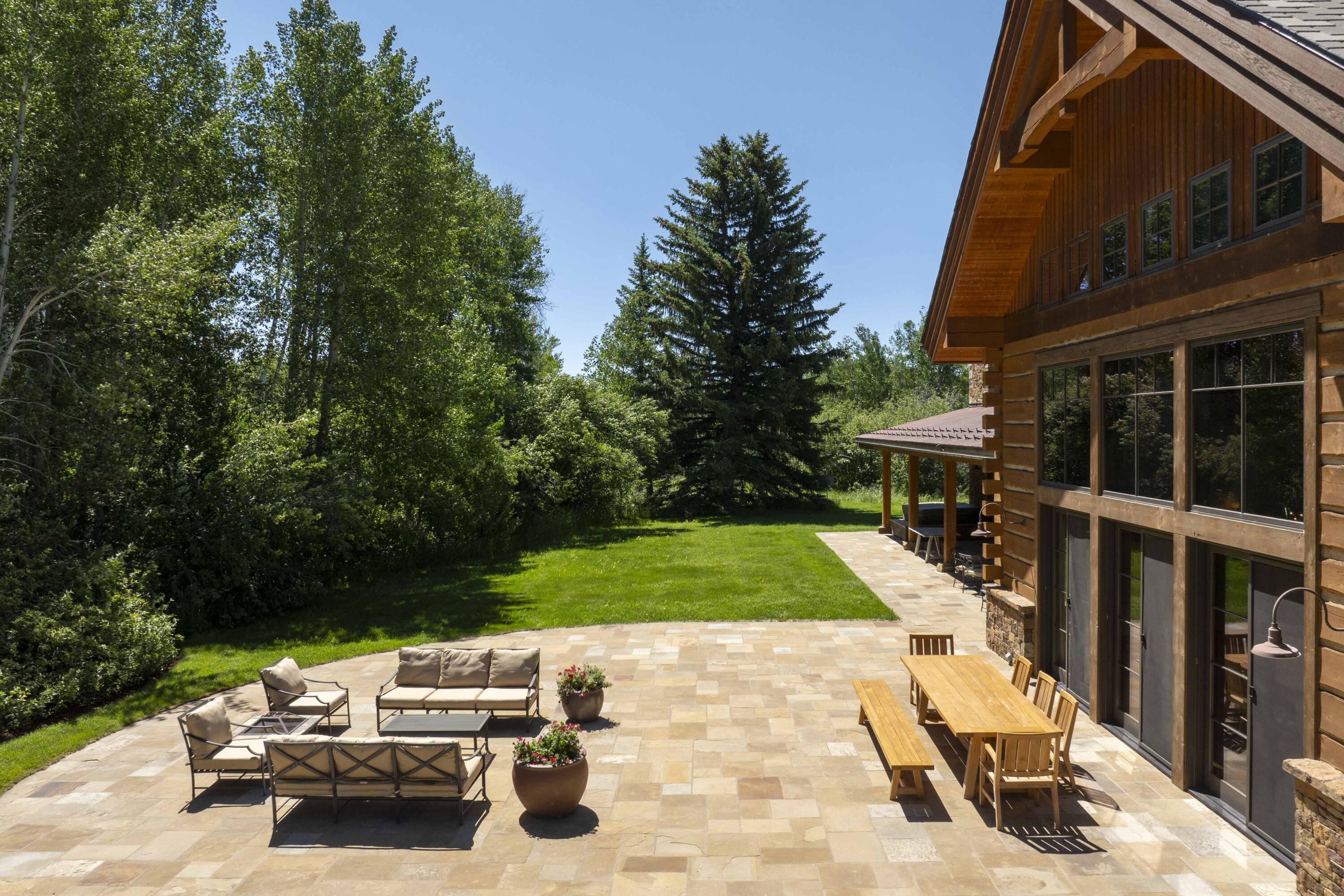 40 Fox Hollow Gulch Road Blaine County, ID 83313 - Photo 11 of 53 Great Entertaining Patio